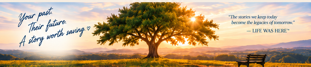 Tree at sunset representing a lasting family legacy